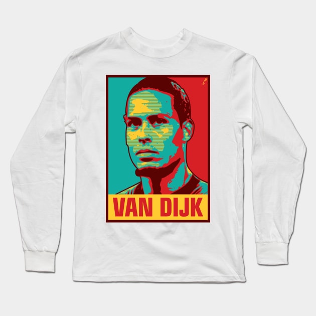 van Dijk Long Sleeve T-Shirt by DAFTFISH